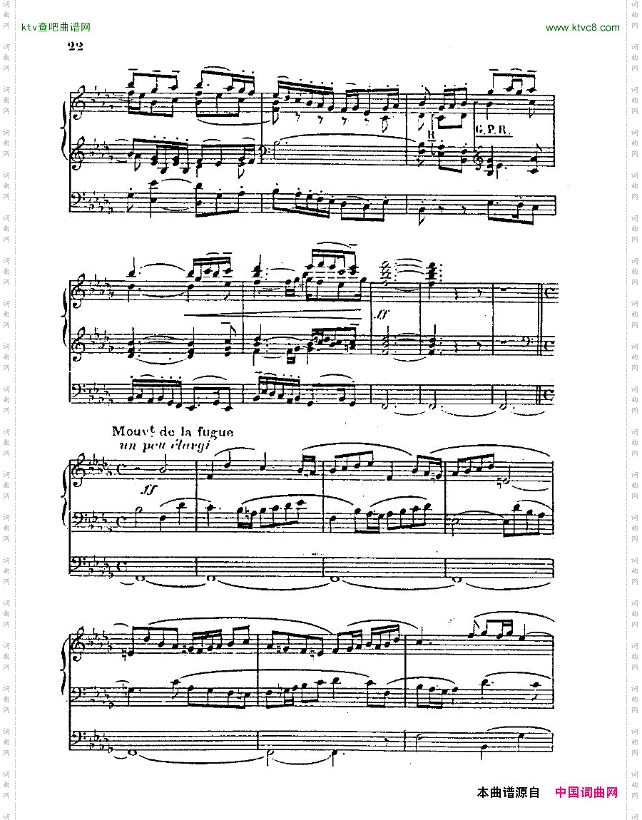Blin,Rene-Symphoniemvt1soloorgan