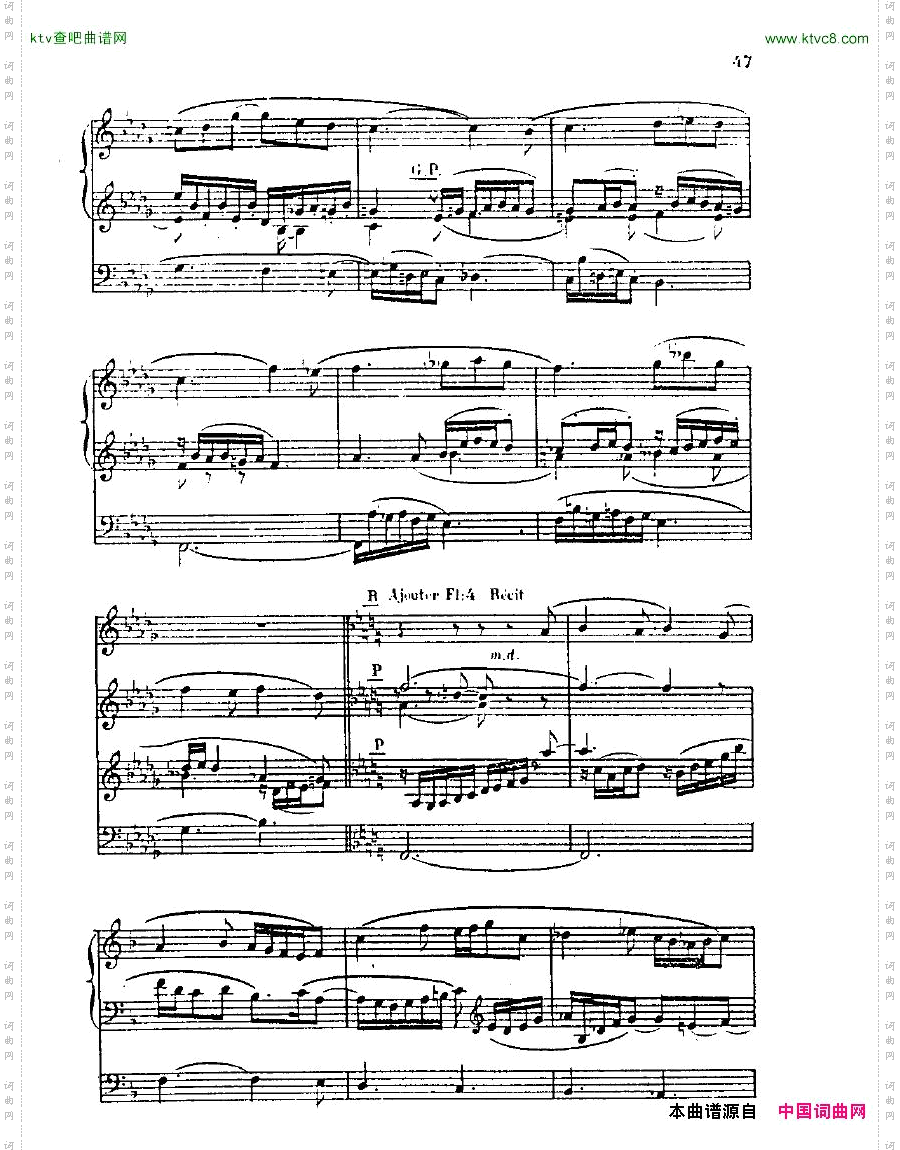 Blin,ReneSymphoniemvt3soloorgan