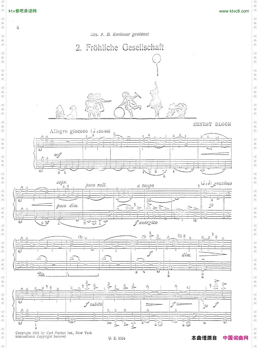 Bloch_Enfantines_Pieces_for_children_Book1