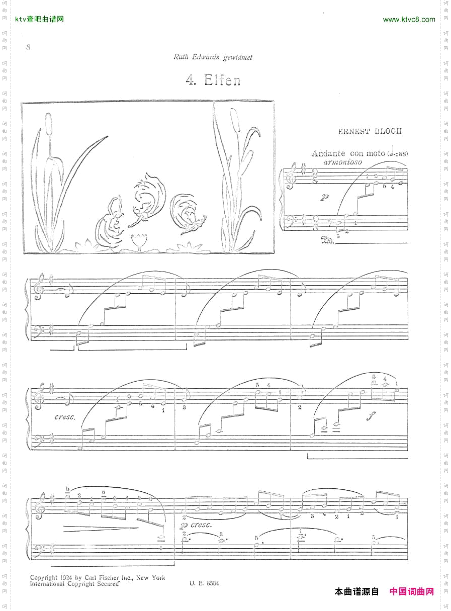 Bloch_Enfantines_Pieces_for_children_Book1