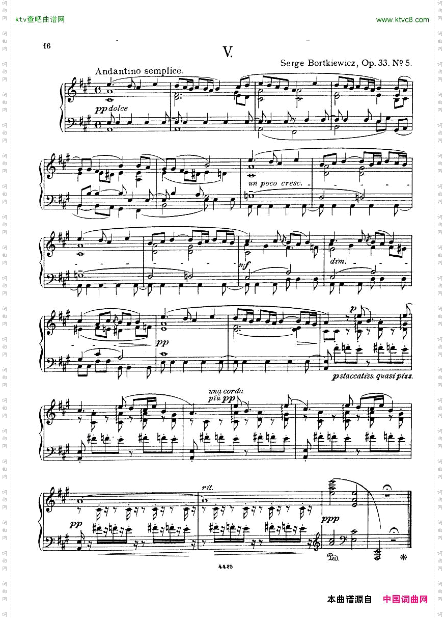 Bortkiewicz-10Preludes,Op33