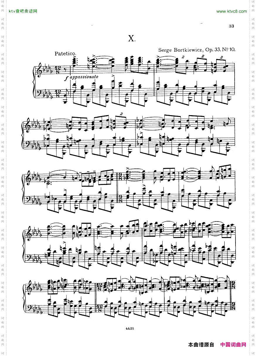 Bortkiewicz-10Preludes,Op33