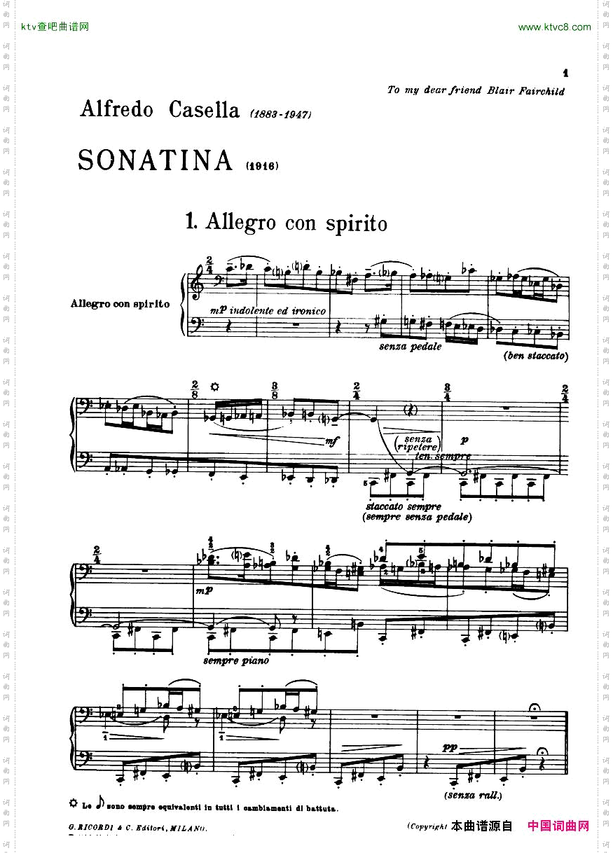 Casella-Sonatinapiano