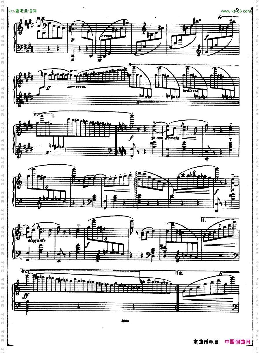 Castro-Caprice-Valse,Op1