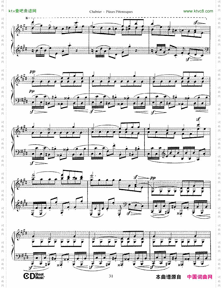 Chabrier-PiècesPittoresques7-10