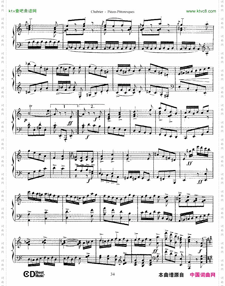 Chabrier-PiècesPittoresques7-10