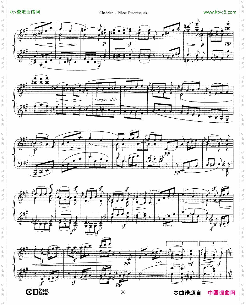 Chabrier-PiècesPittoresques7-10