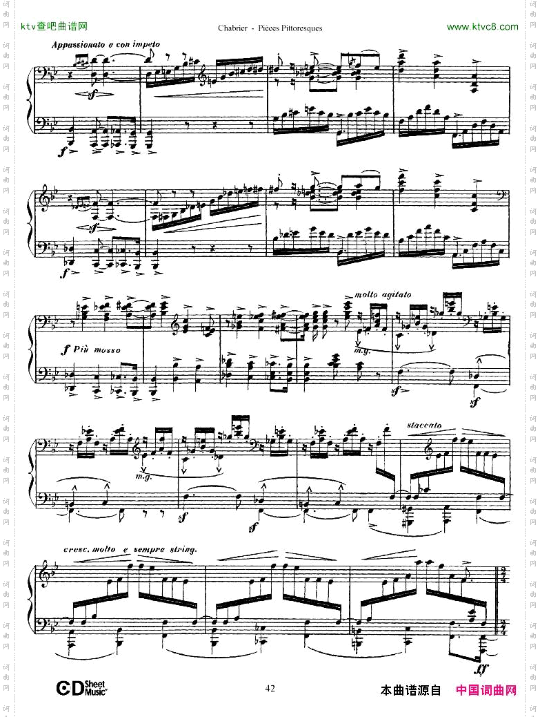 Chabrier-PiècesPittoresques7-10