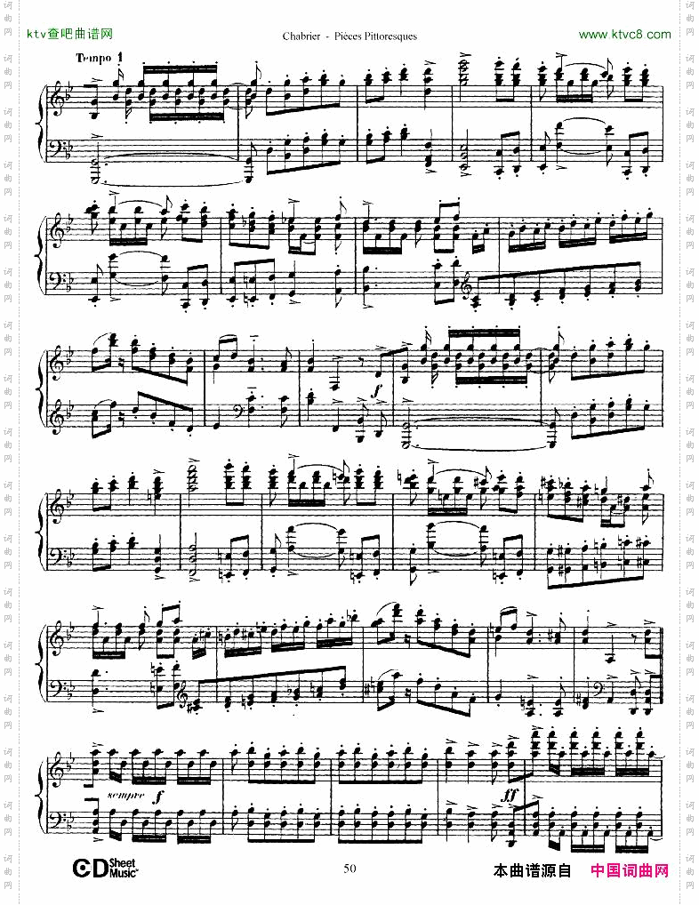 Chabrier-PiècesPittoresques7-10