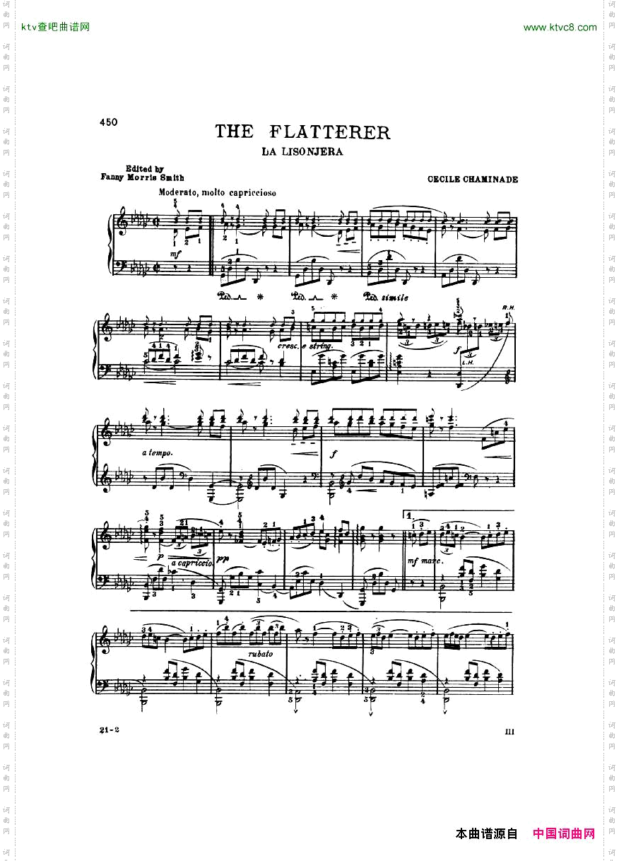 CecileChaminade-TheFlatterer