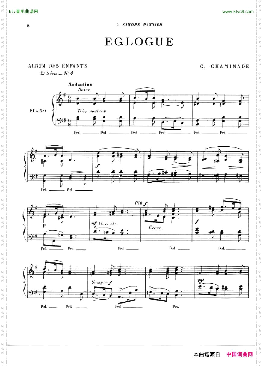 ChaminadeAlbumdesenfants2esérieop.126