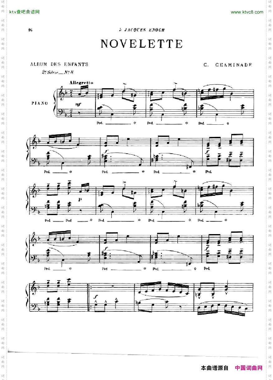 ChaminadeAlbumdesenfants2esérieop.126