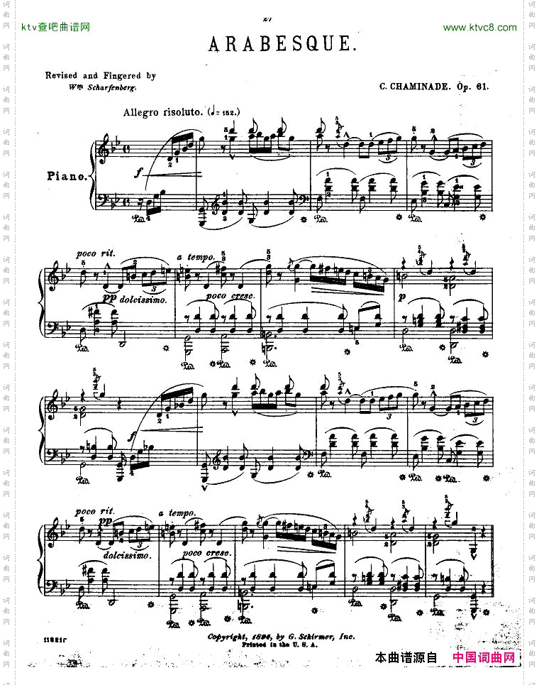 Chaminadeop611èrearabesque