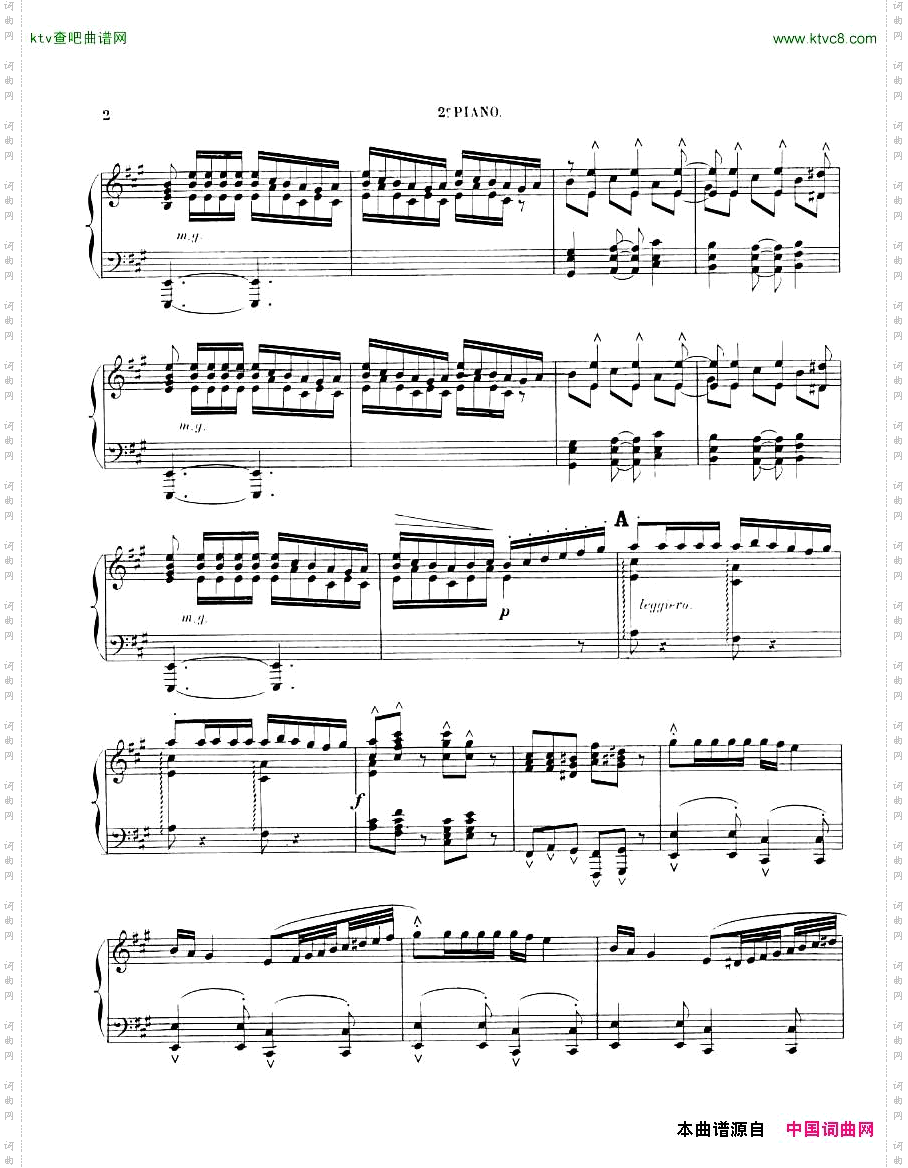 Chaminade,Cecil-LaSevillanefor2pianos,4hands