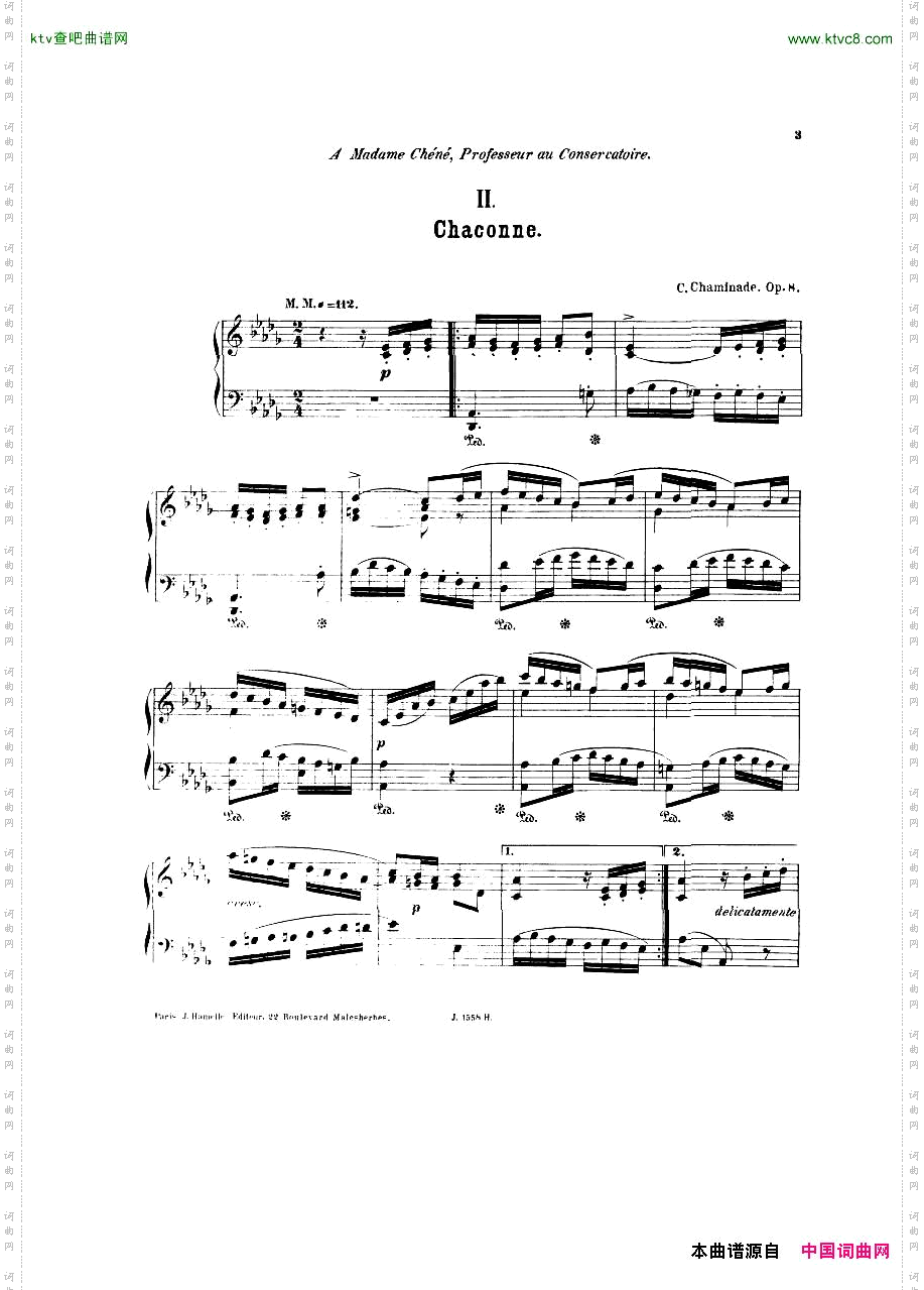 Chaminade_08_Chaconne