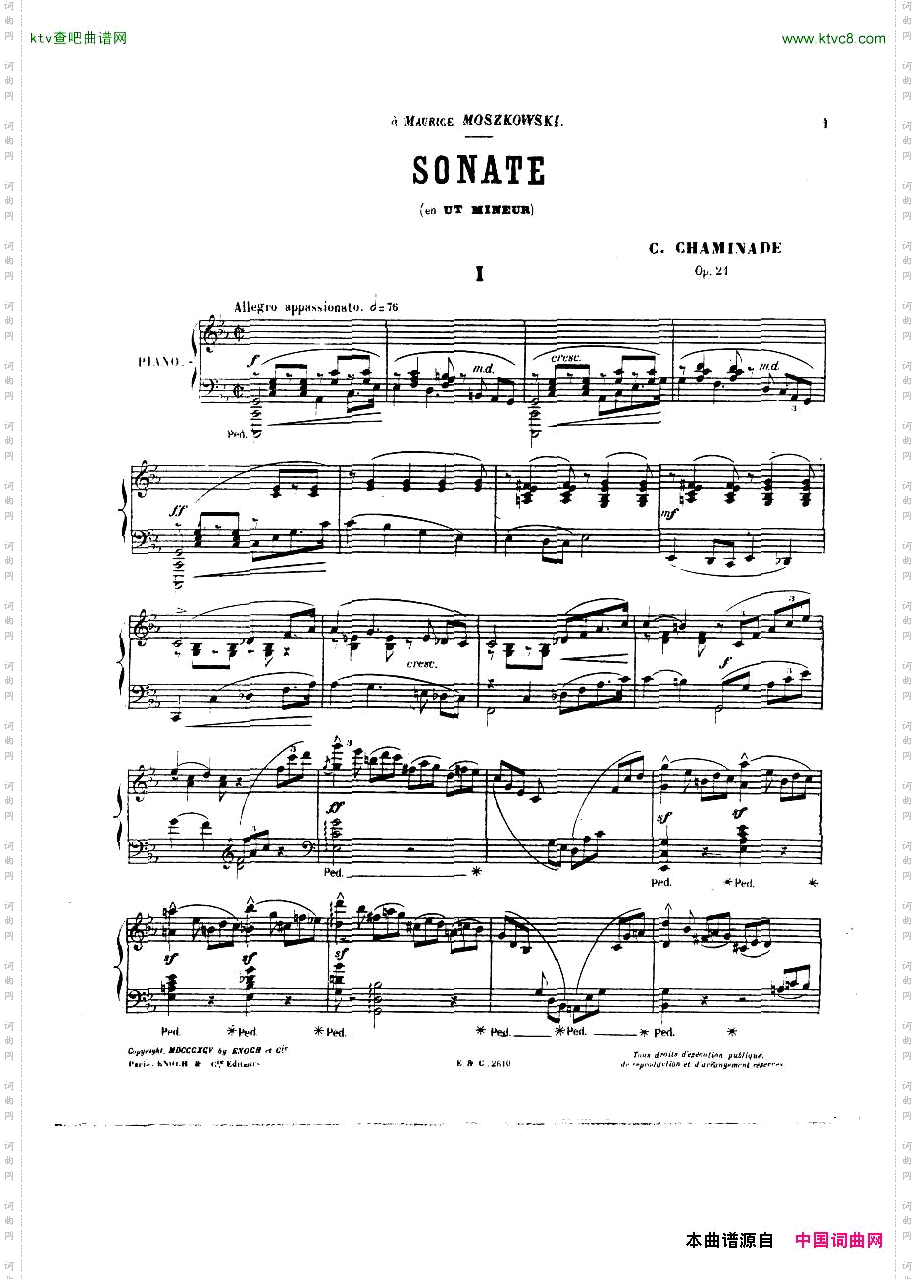 Chaminade_21_PianoSonata
