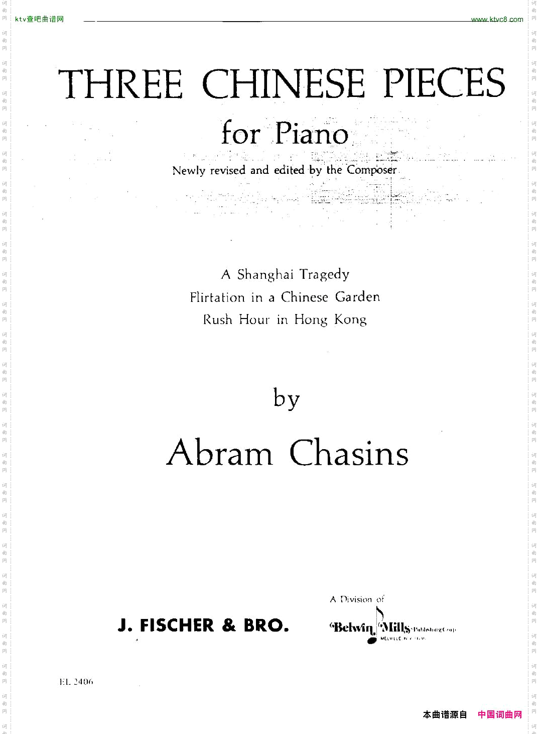 chasins-Threechinesepieces