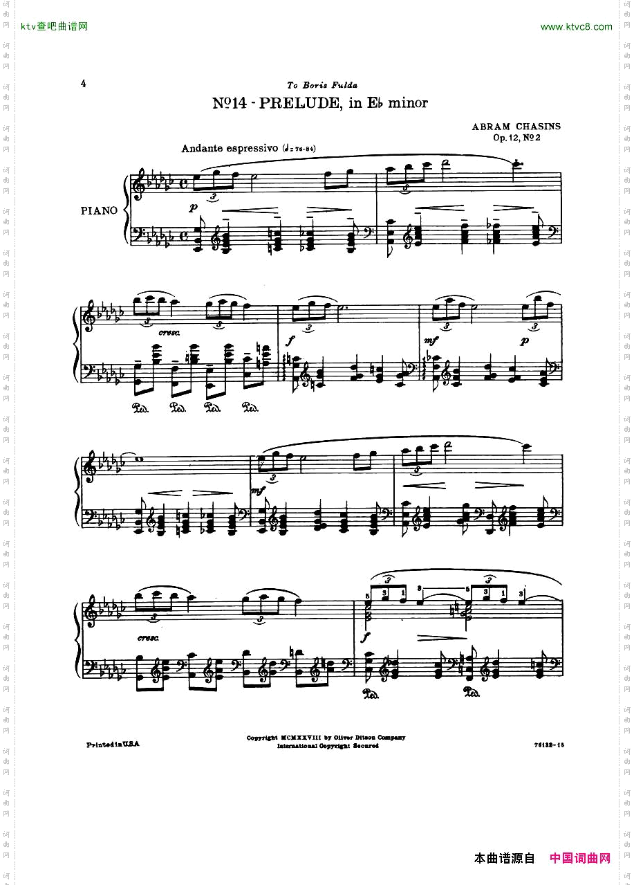 Chasins_12_6Preludes_Book3