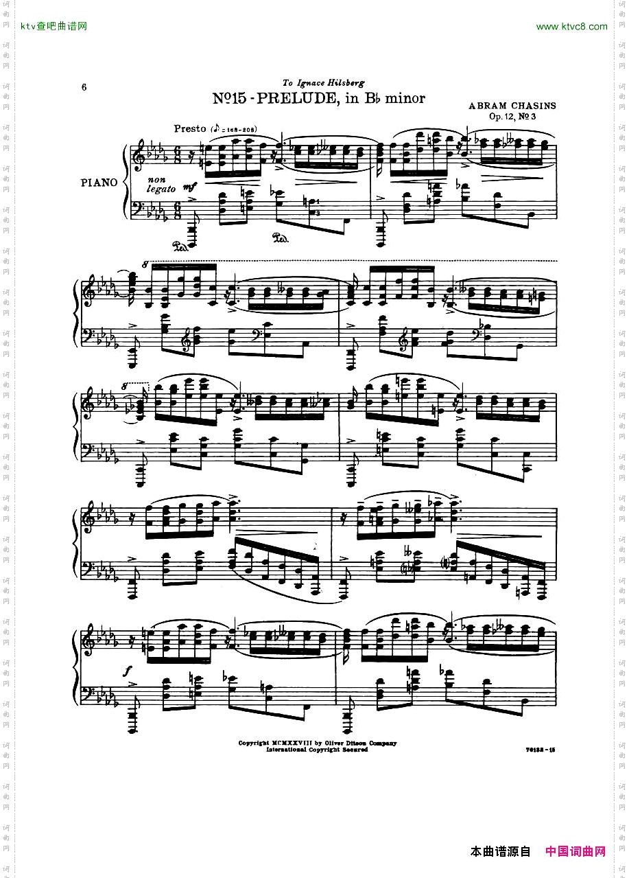 Chasins_12_6Preludes_Book3