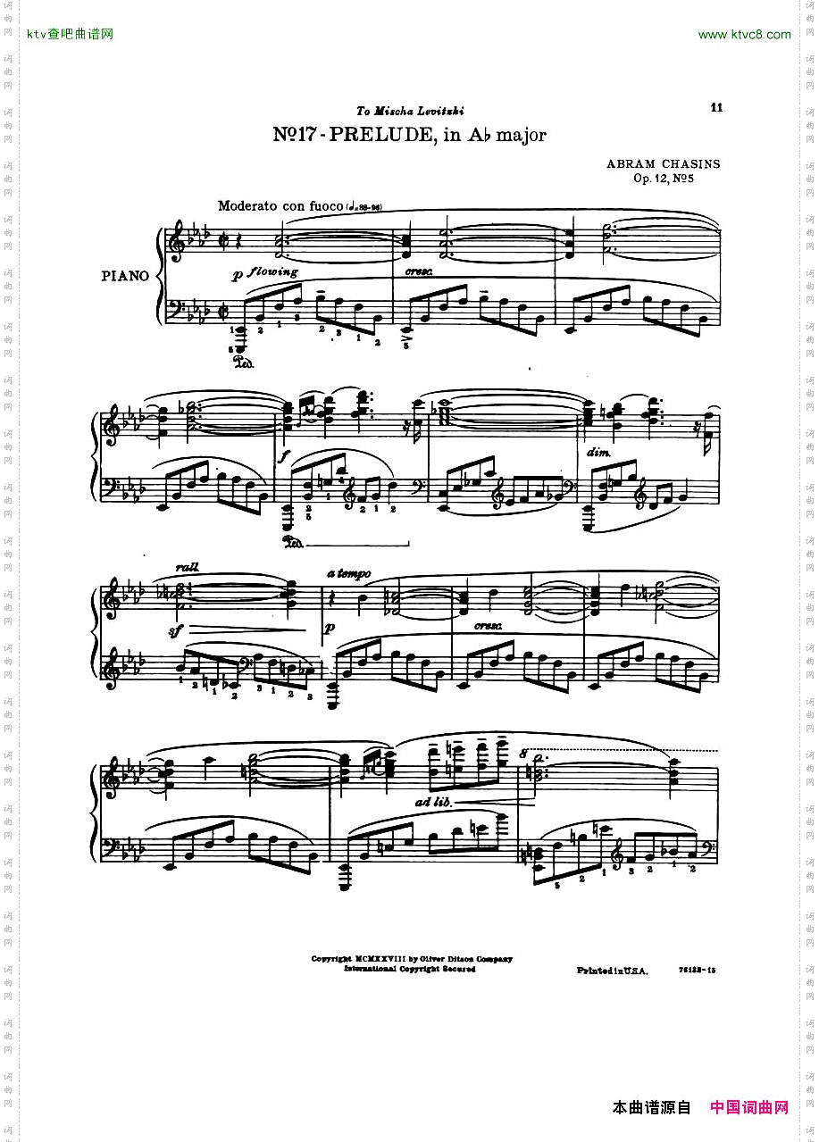 Chasins_12_6Preludes_Book3