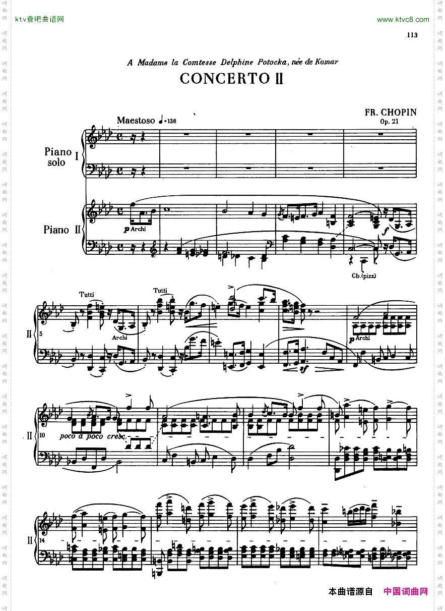 Chopin-Concertopianono2famOp.21一