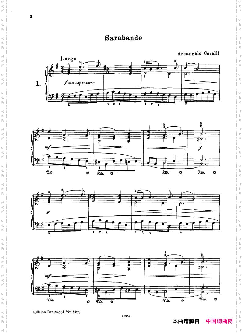 Corelli-AlbumfürKlavierReinecke一