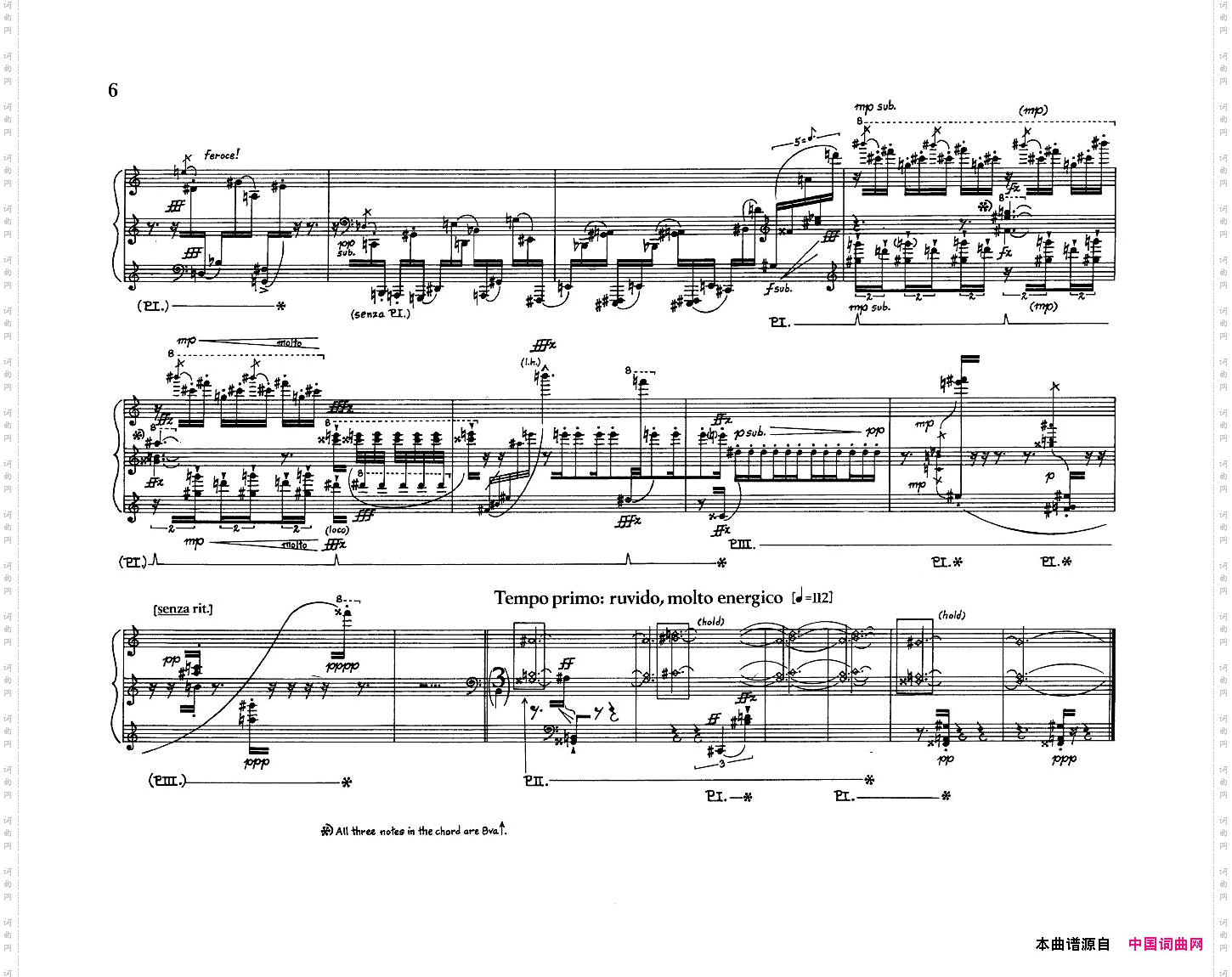 Crumb-FivePiecesforPiano