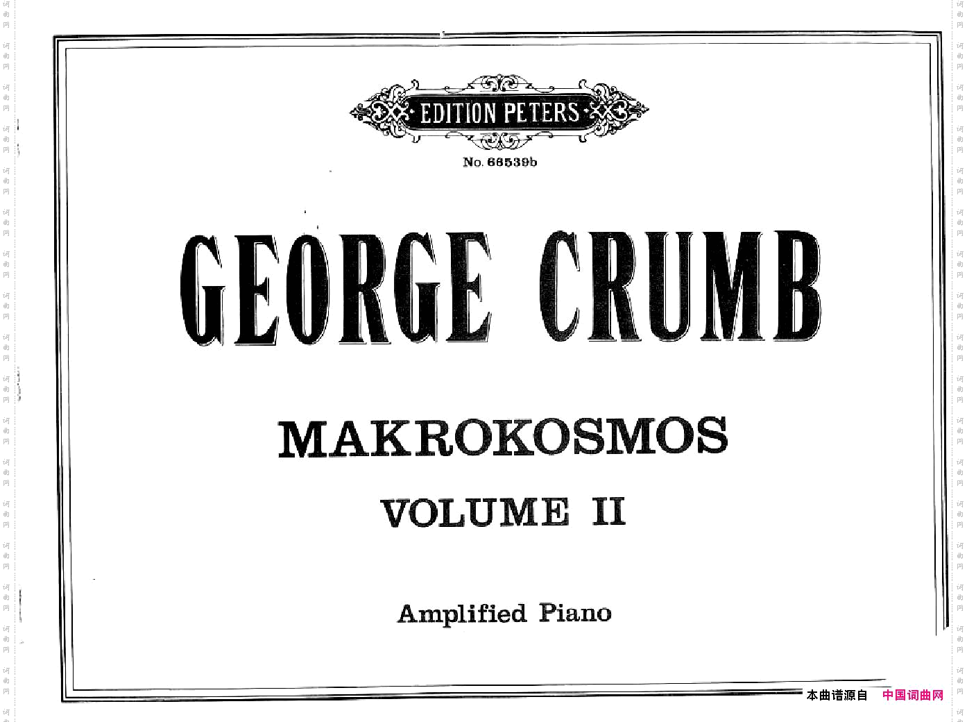 Crumb-Makrokosmos,Volume2