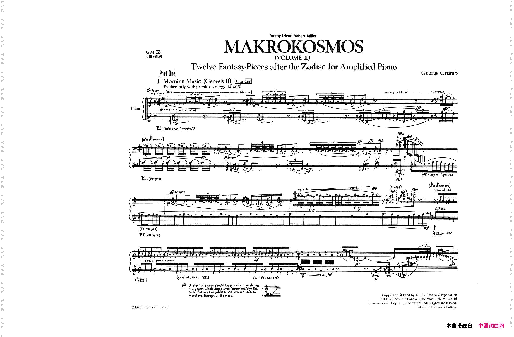 Crumb-Makrokosmos,Volume2