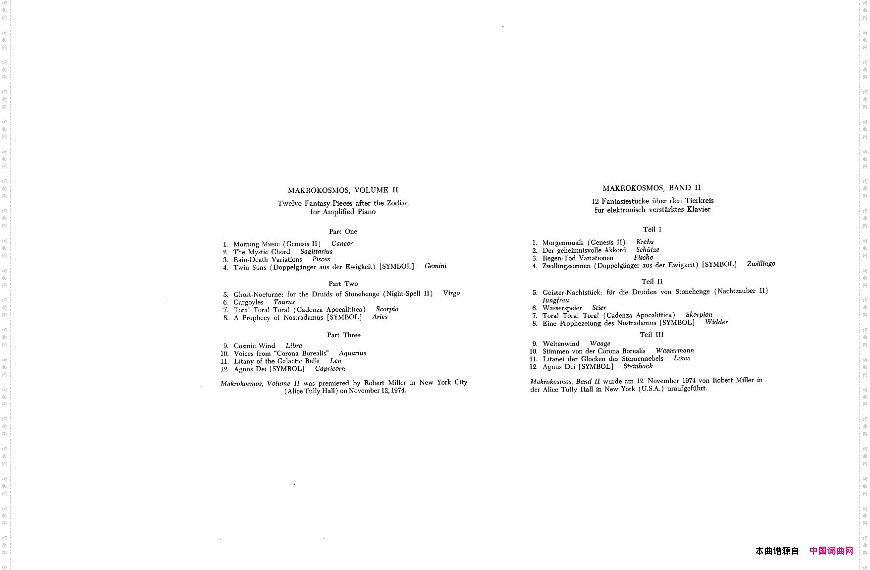 Crumb-Makrokosmos,Volume2