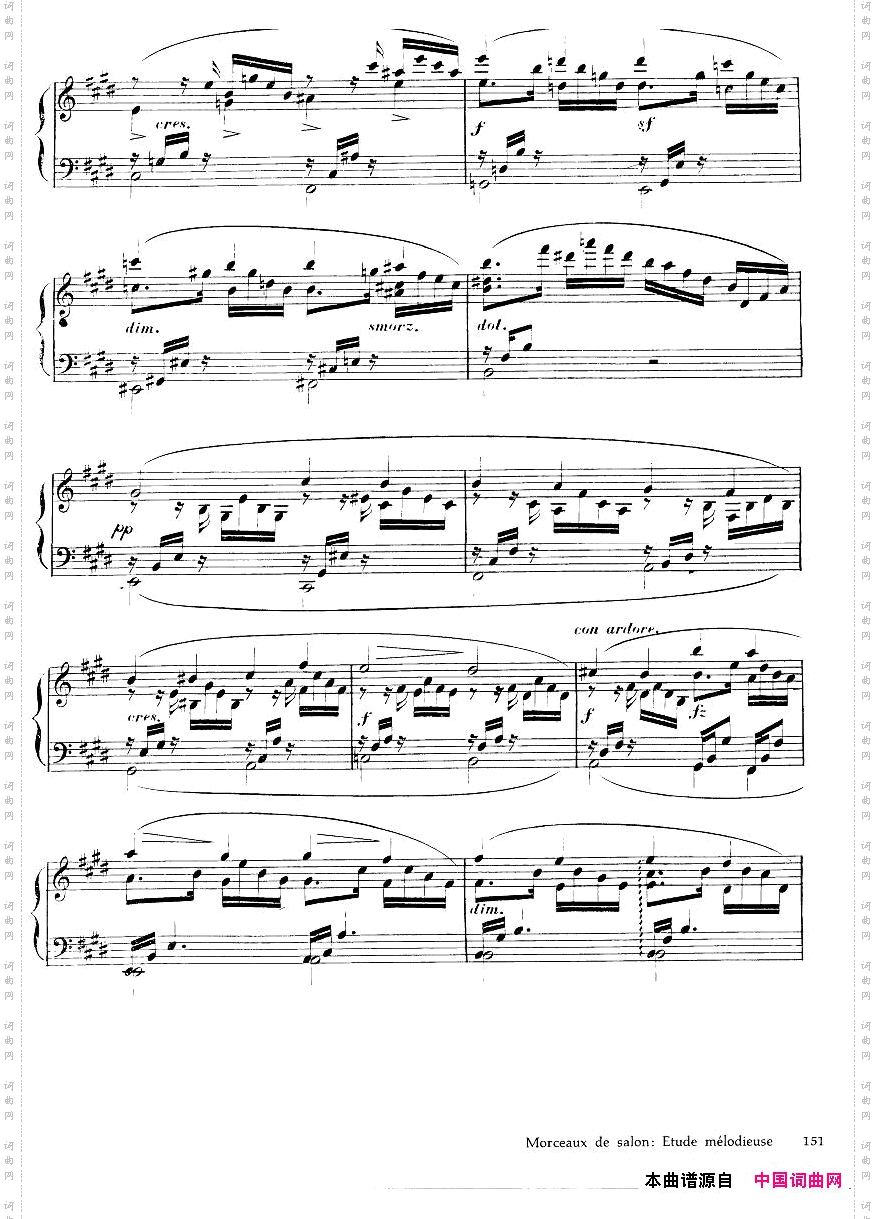 CzernyEtudemélodieuseop.795No.3