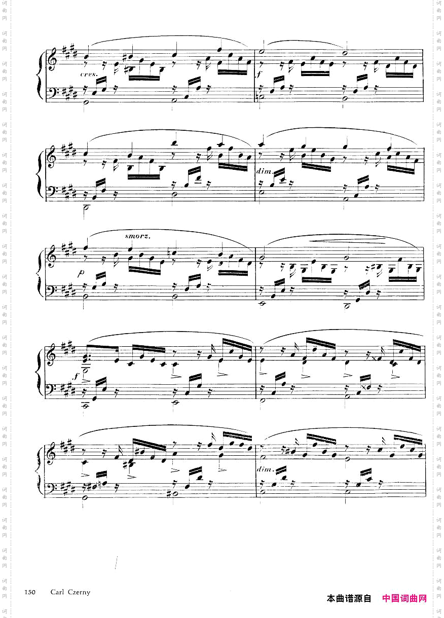 CzernyEtudemélodieuseop.795No.3