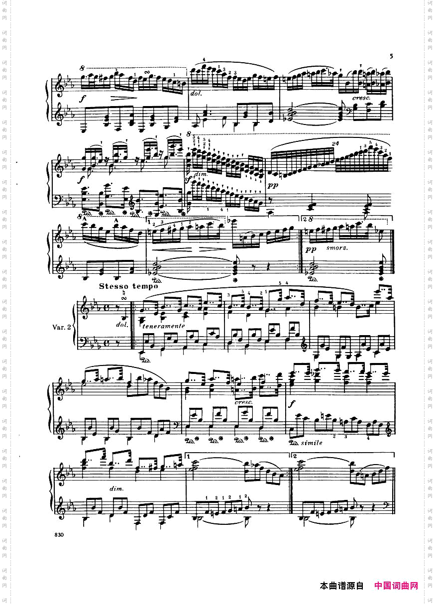 Czernyop.33Rode-Variationen