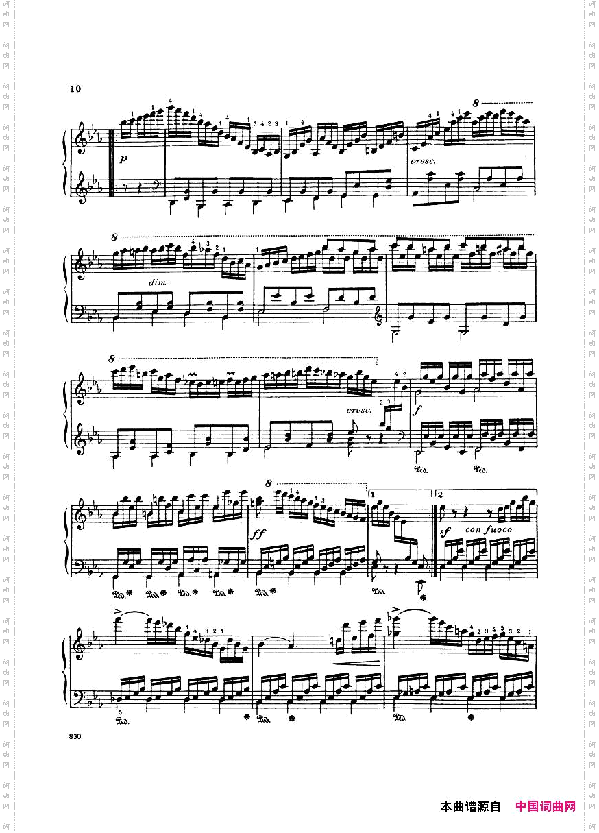 Czernyop.33Rode-Variationen