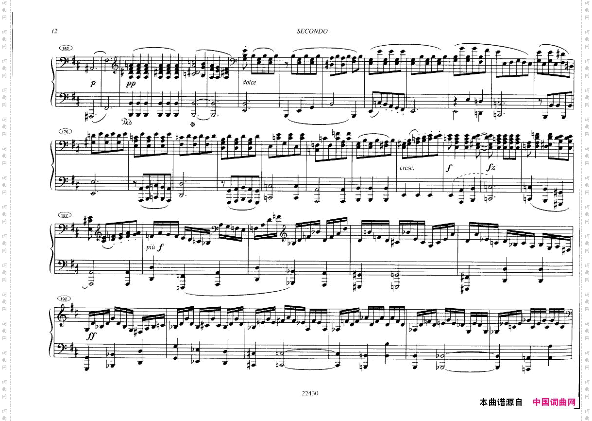 CzernyOuverturecaracteristiqueetbrillantop54forpiano4handsfirstpagesmissing