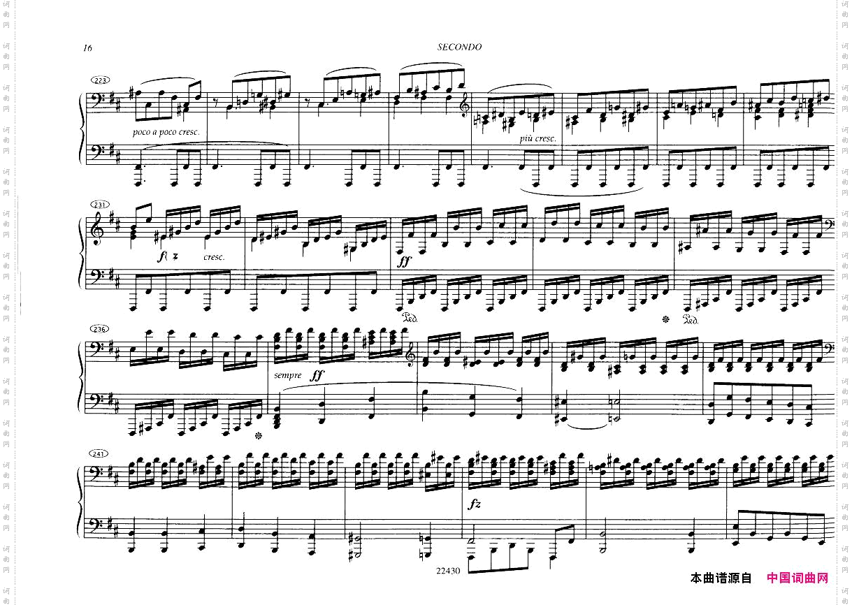 CzernyOuverturecaracteristiqueetbrillantop54forpiano4handsfirstpagesmissing