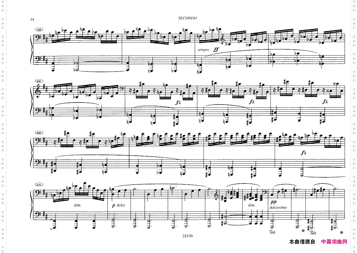 CzernyOuverturecaracteristiqueetbrillantop54forpiano4handsfirstpagesmissing