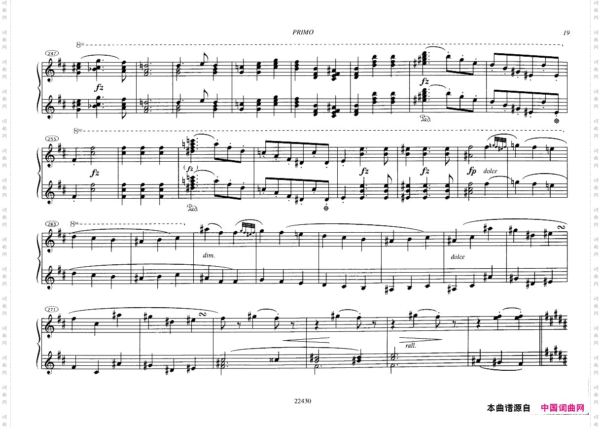 CzernyOuverturecaracteristiqueetbrillantop54forpiano4handsfirstpagesmissing