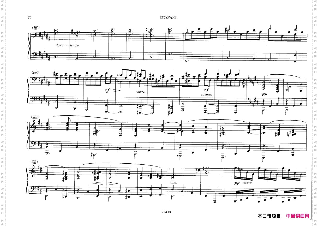 CzernyOuverturecaracteristiqueetbrillantop54forpiano4handsfirstpagesmissing