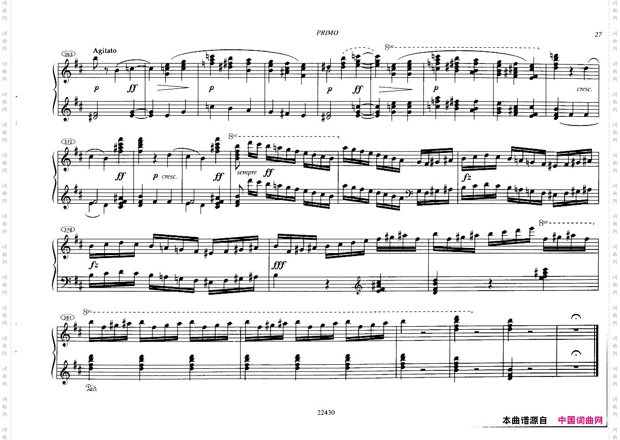 CzernyOuverturecaracteristiqueetbrillantop54forpiano4handsfirstpagesmissing