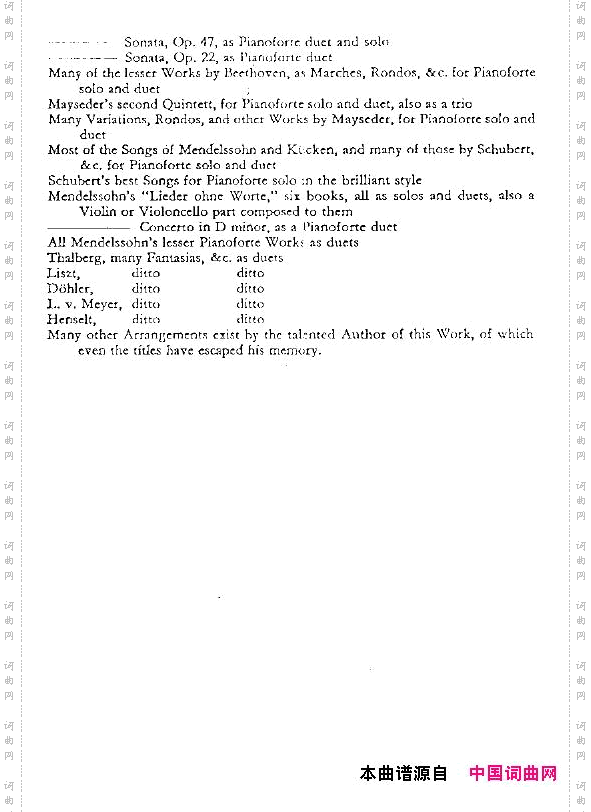 czerny_complete_list