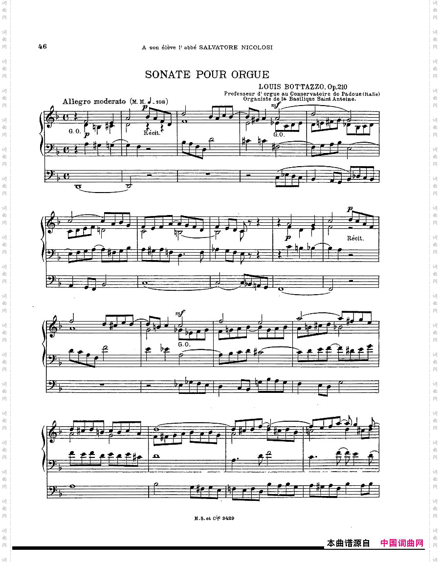 Botazzo-OrganSonata