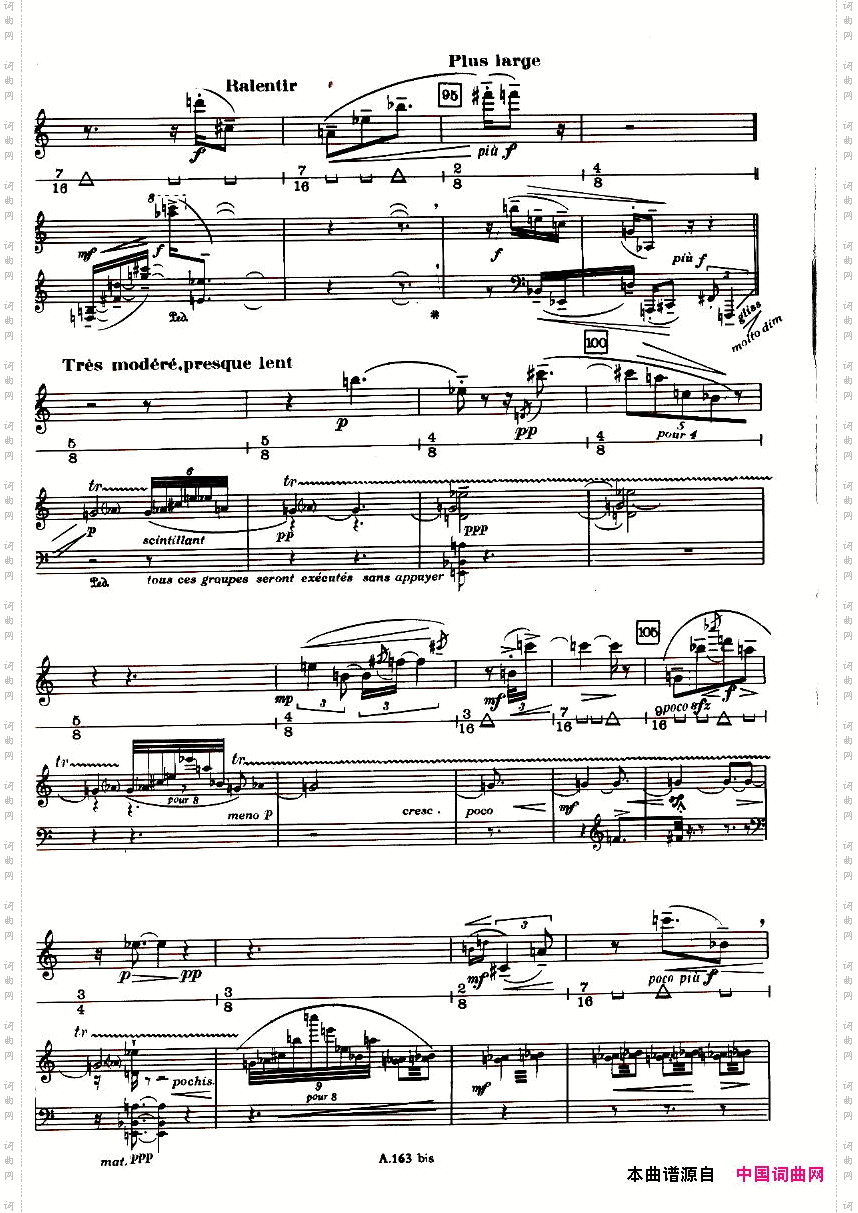 Boulez-SonatinePourFluteEtPiano