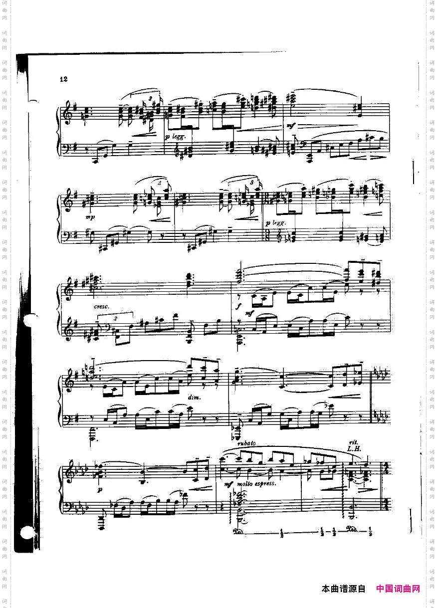 Bowen-~Op.72-PianoSonataNo.5inF-2