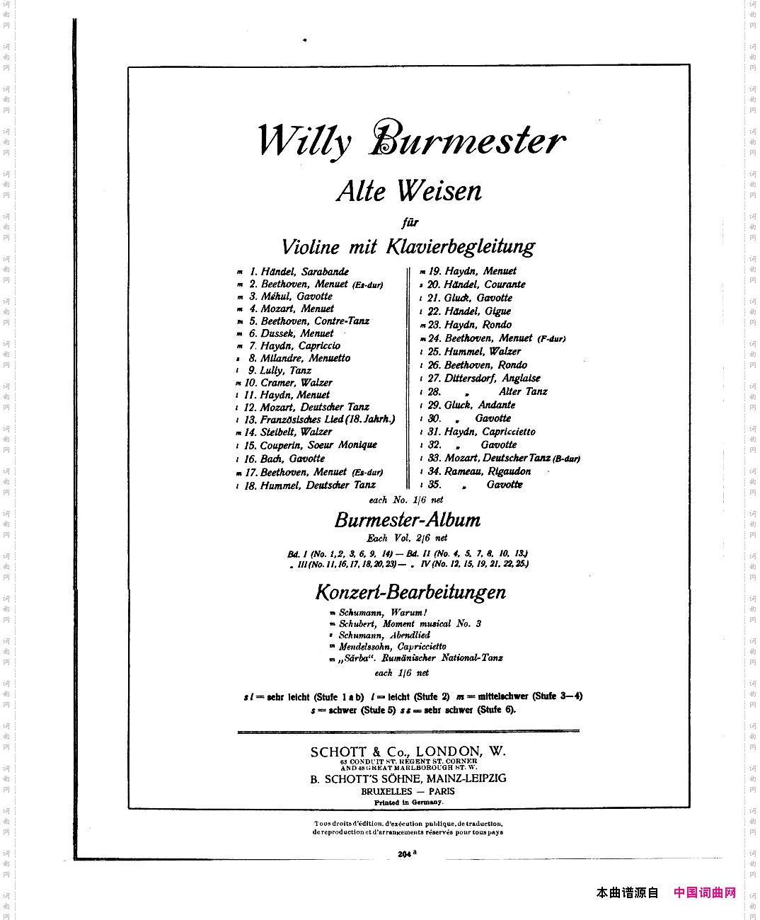 Bowen-Humoresqueforviolinandpiano