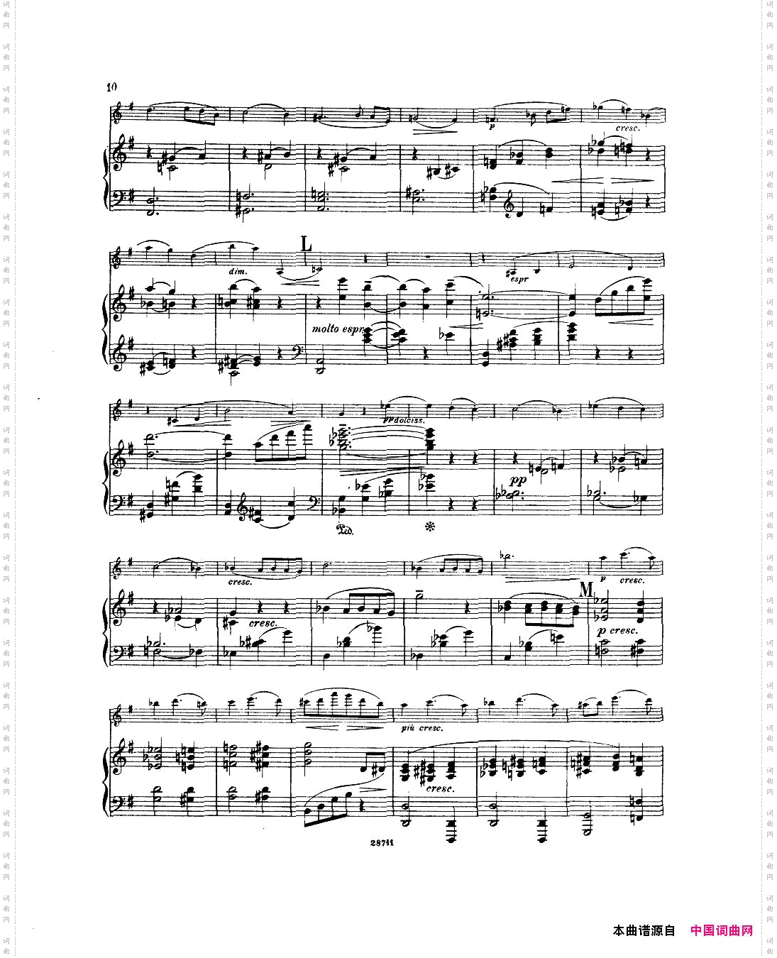 Bowen-Suiteforviolinandpianopianopart一