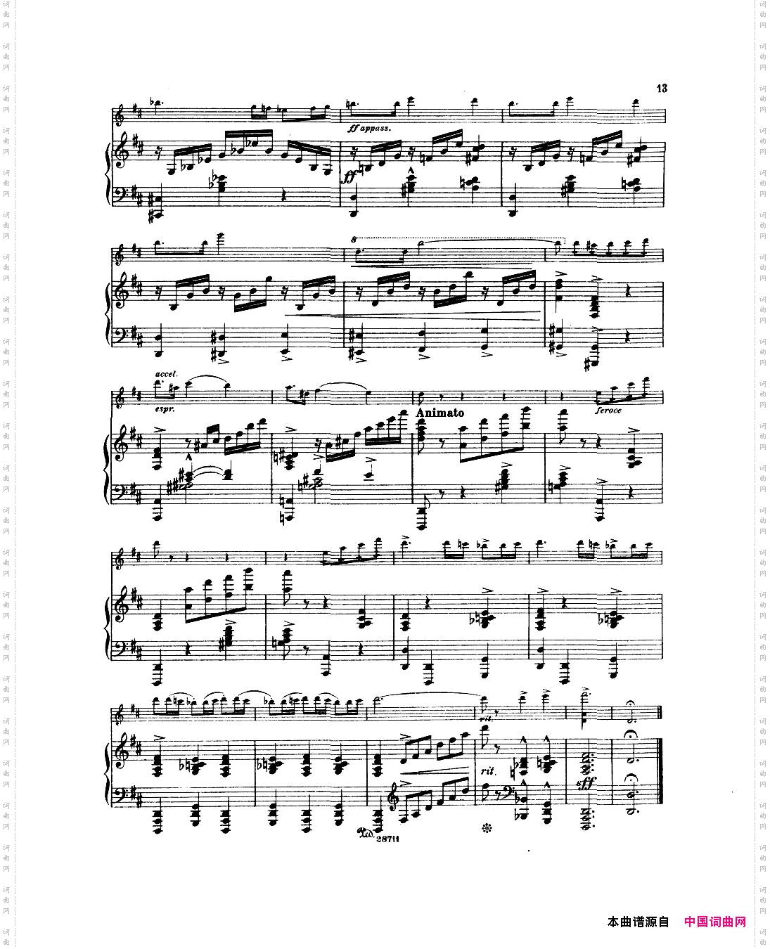 Bowen-Suiteforviolinandpianopianopart一