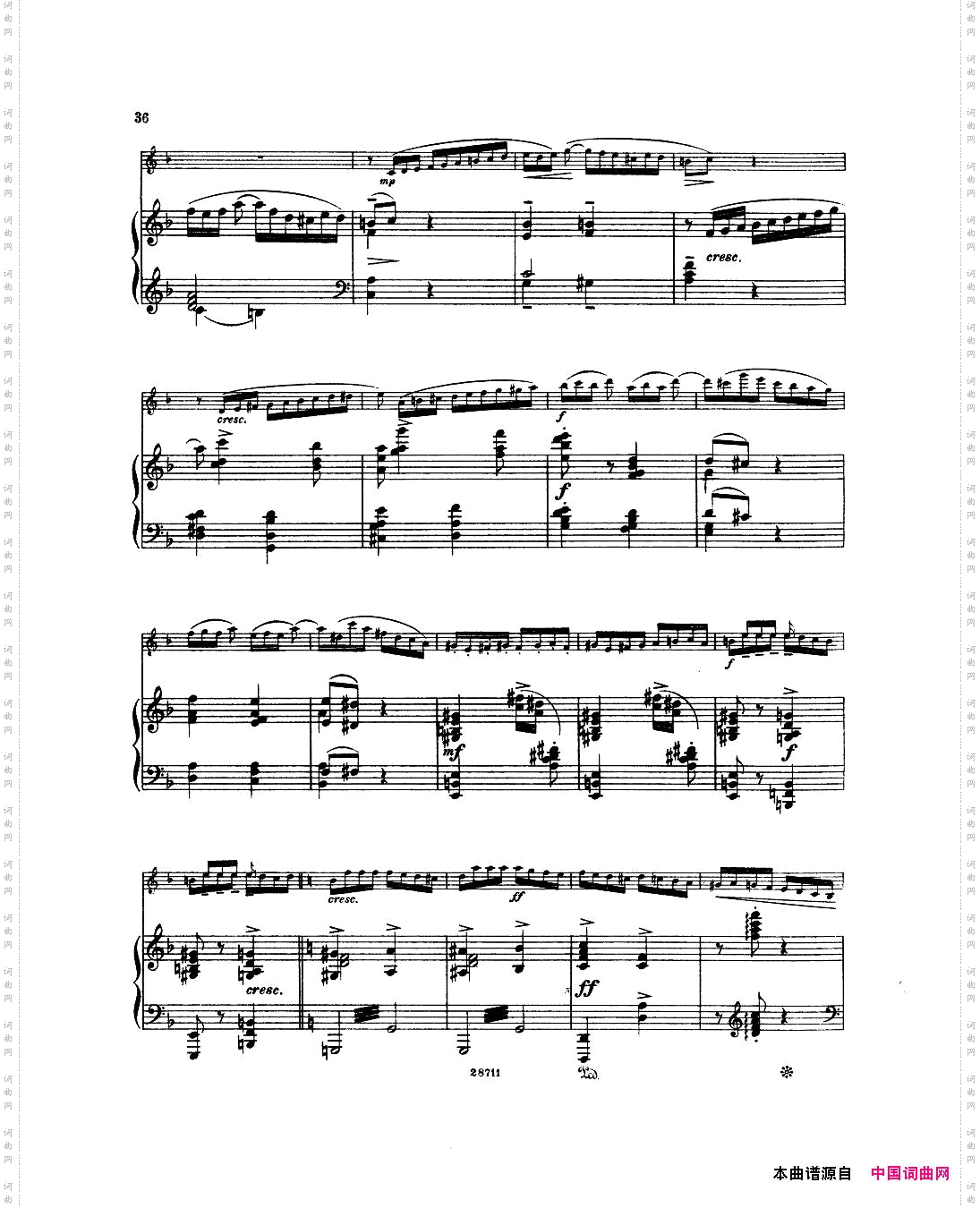 Bowen-Suiteforviolinandpianopianopart一