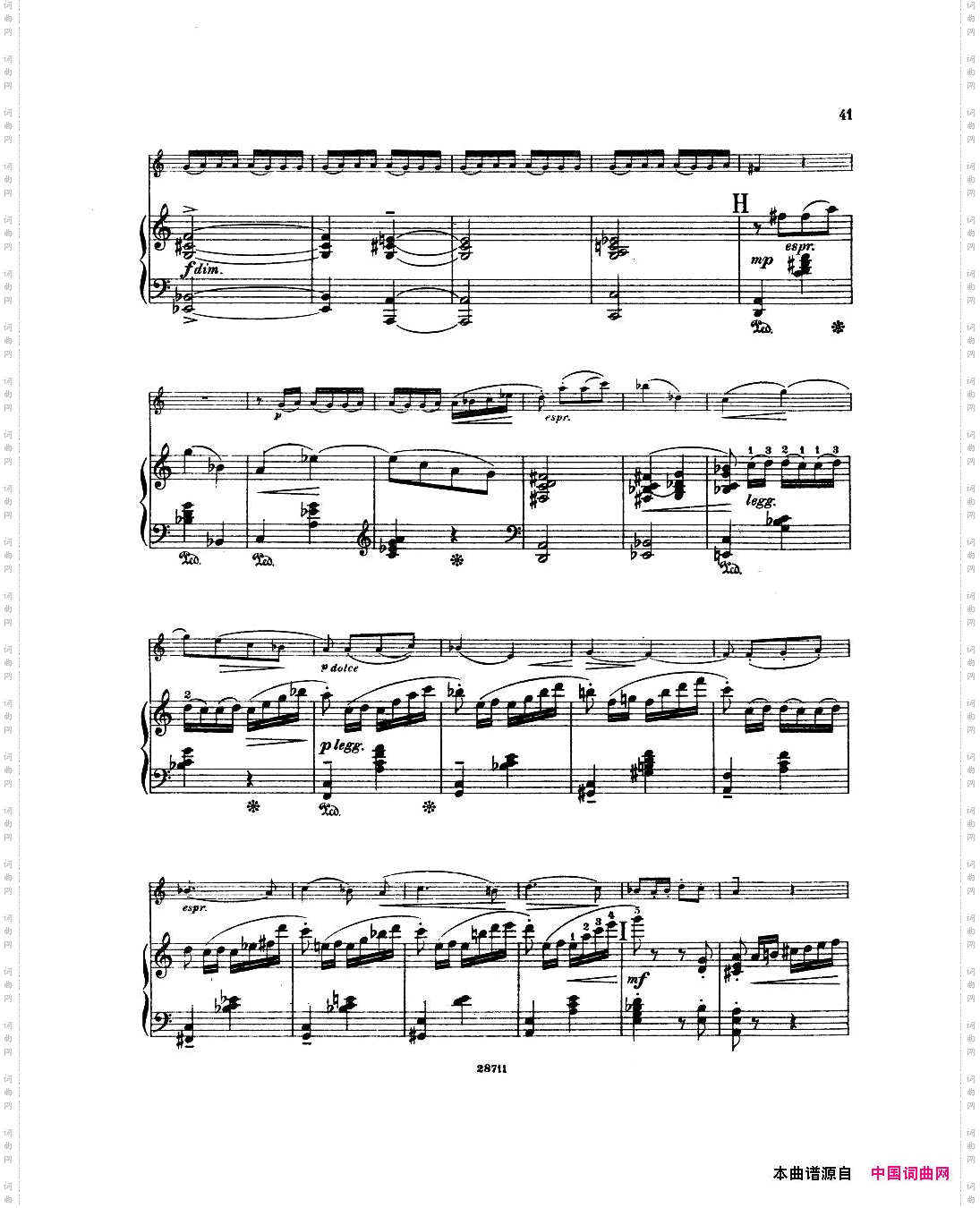 Bowen-Suiteforviolinandpianopianopart二