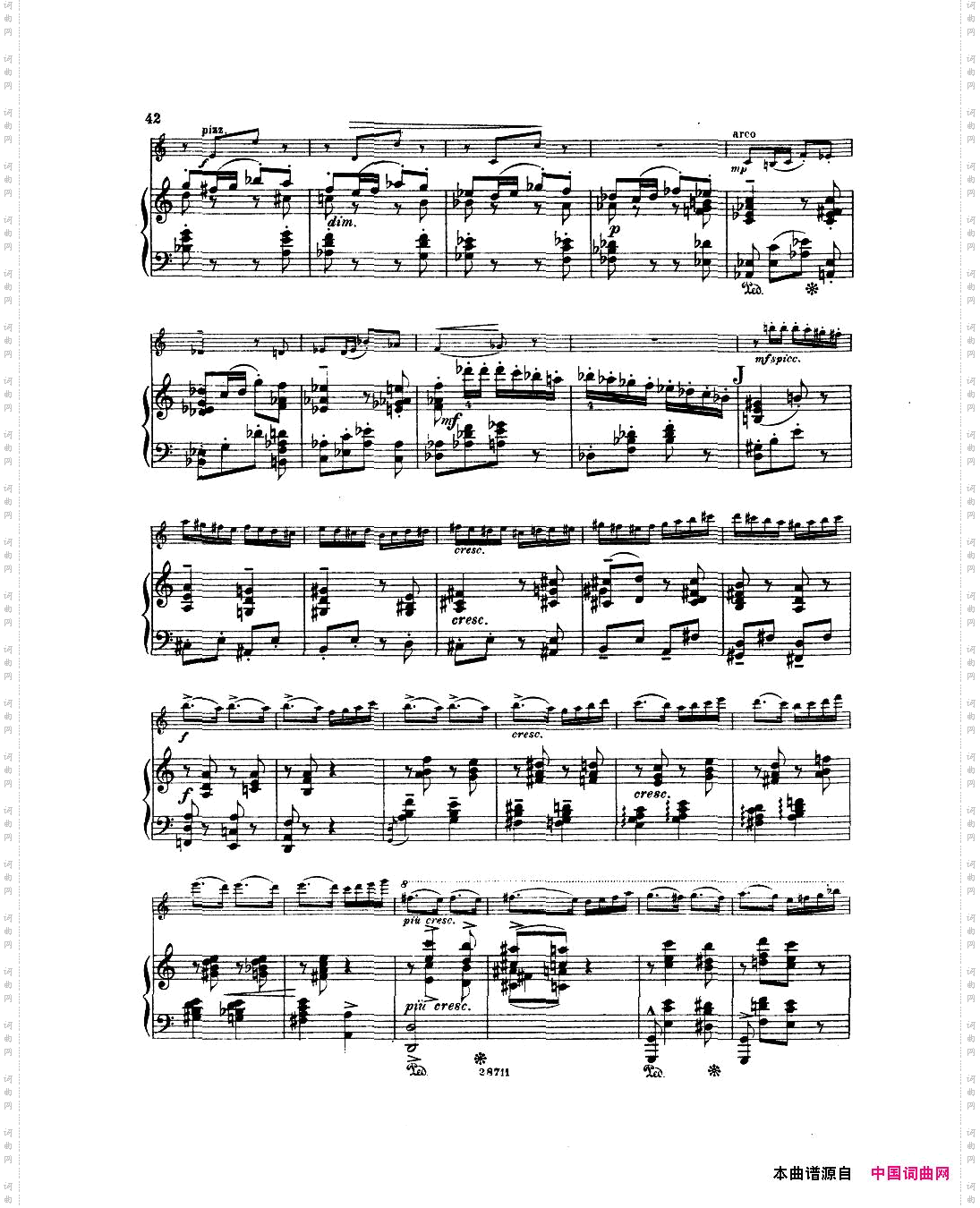 Bowen-Suiteforviolinandpianopianopart二